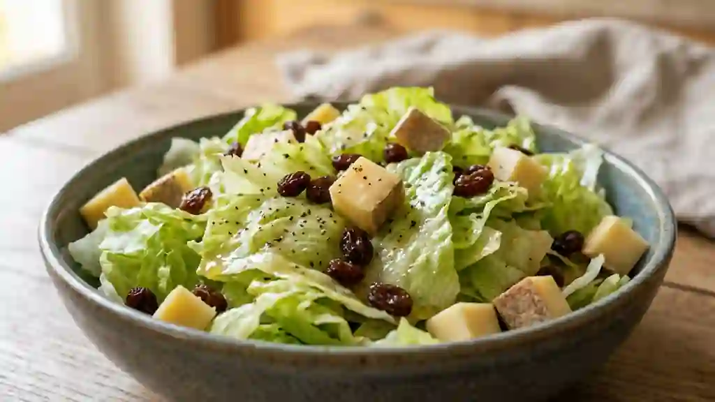 Iceberg Croquante au Comté et Raisins Doux - Photo de présentation