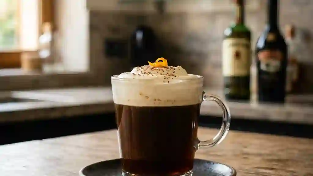 Irish Coffee Intense à la Crème Soyeuse - Photo de présentation
