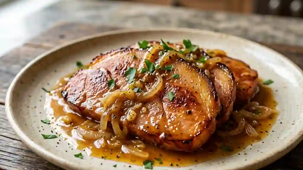 Jambon créole caramélisé au citron vert - Photo de présentation