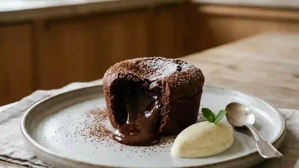 Japonais au chocolat intense et fondant - Photo de présentation