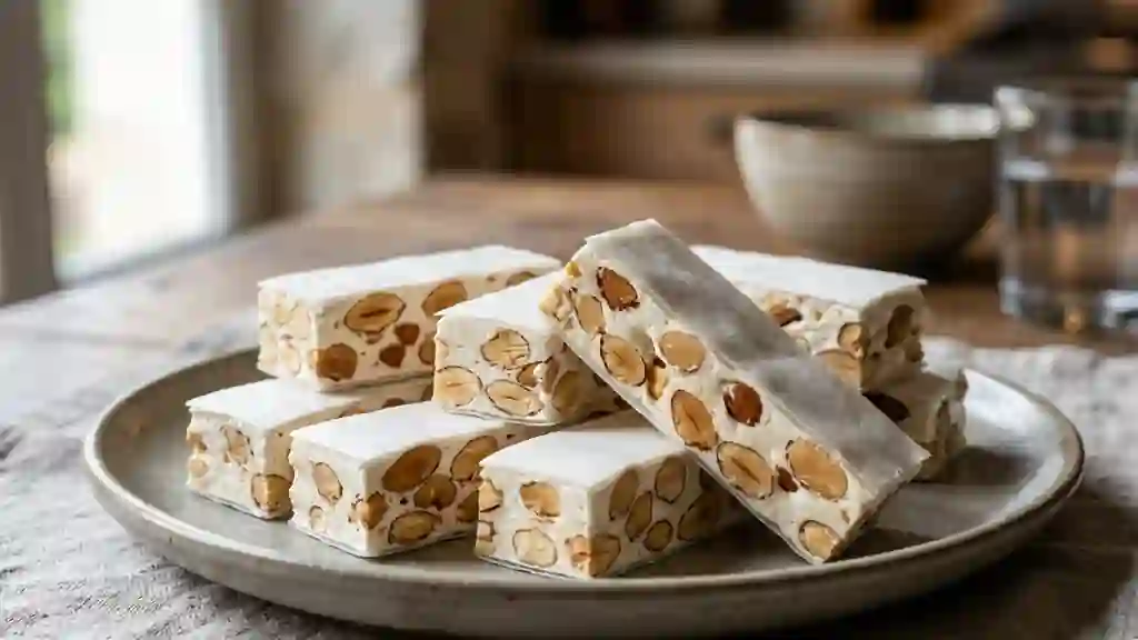 Kanougat croquant au miel et amandes grillées - Photo de présentation