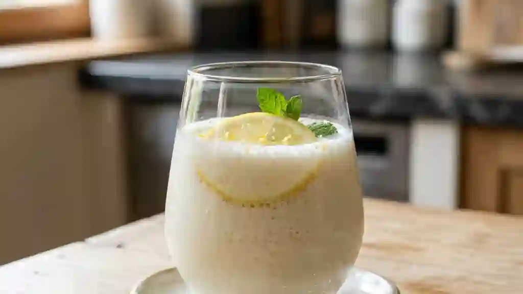 Kéfir au Citron Onctueux et Acidulé - Photo de présentation