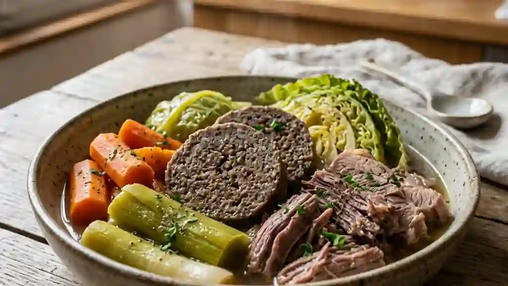 Kig-ha-farz breton fondant et généreux - Photo de présentation