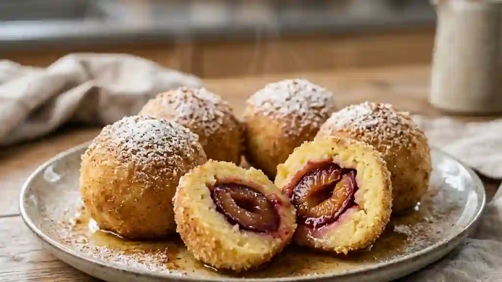 Knödels Moelleux au Cœur de Prune - Photo de présentation