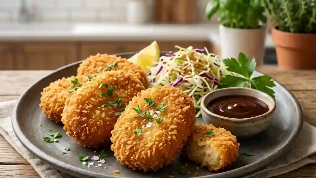 Koroke croustillants au bœuf et pomme de terre - Photo de présentation