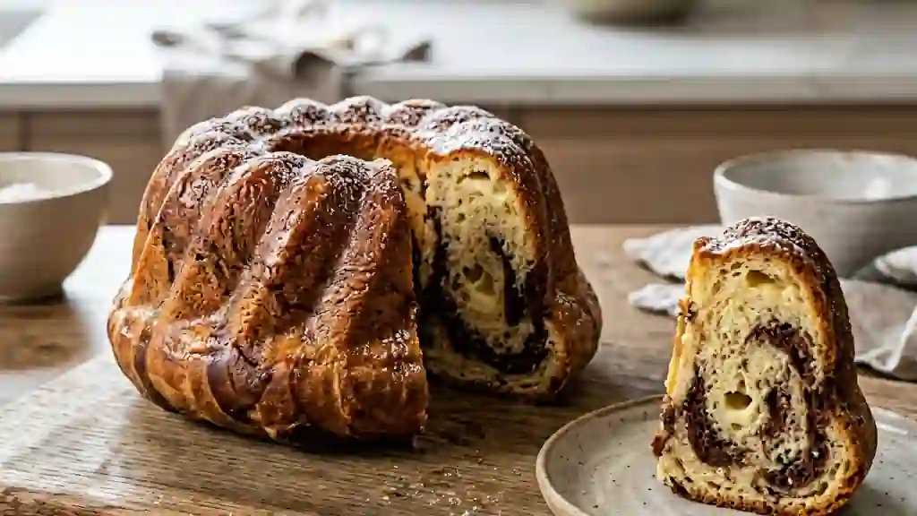 Kougelhopf Moelleux Marbré au Munster - Photo de présentation