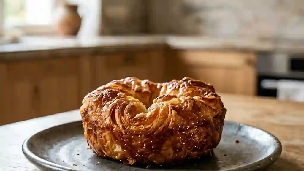 Kouign Amann Caramélisé au Beurre Salé - Photo de présentation