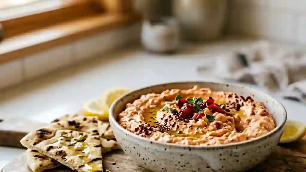 Ktipiti Crémeux au Poivron Grillé et Feta - Photo de présentation