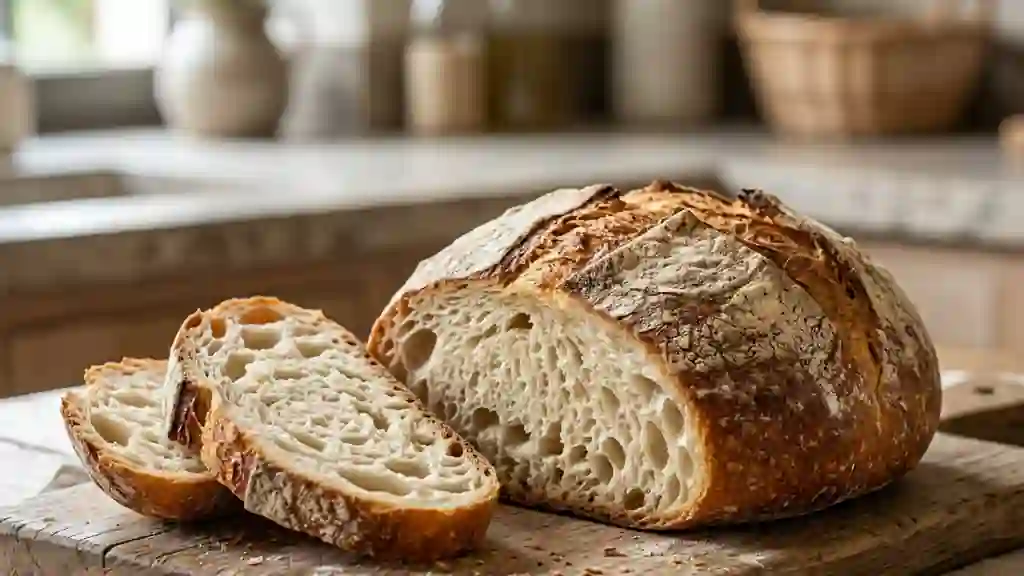 Mique de pain : mie aérée et croûte dorée - Photo de présentation