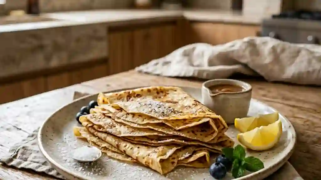 Crêpes fondantes au rhum de Sidonie - Photo de présentation