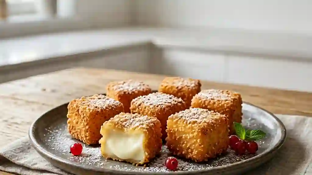 Lait frit au cœur soyeux - Photo de présentation