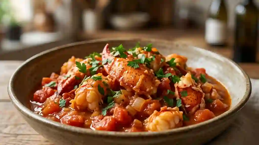 Langoustes Fondantes à la Tomate et Épices - Photo de présentation