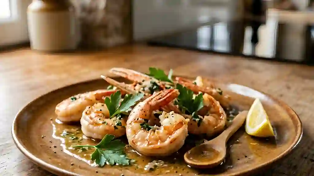 Langoustines Flambées : Chair Nacrée au Cognac - Photo de présentation