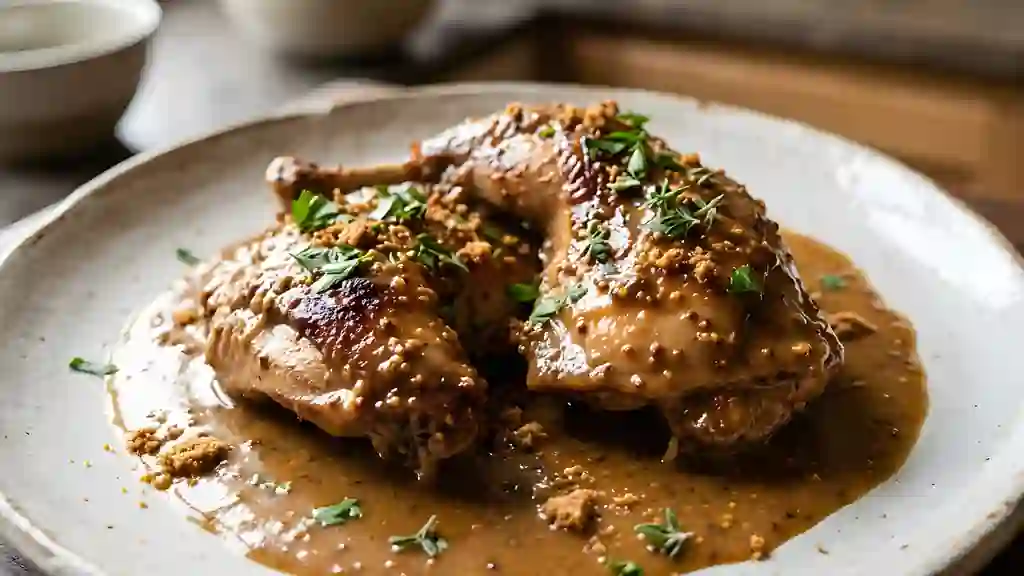 Lapin aux spéculoos fondant et épicé - Photo de présentation