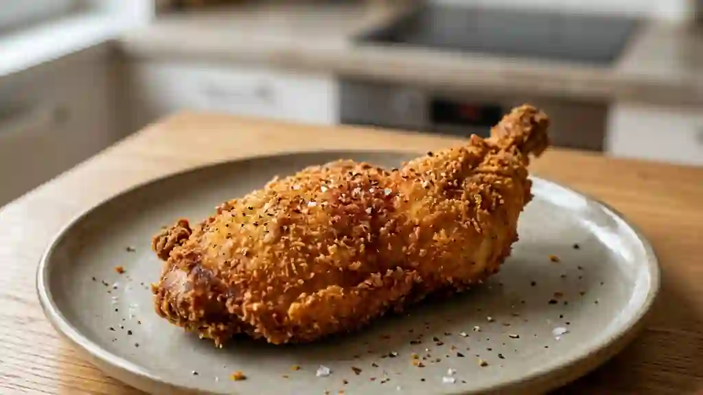 Lapin frit croustillant au paprika doux - Photo de présentation