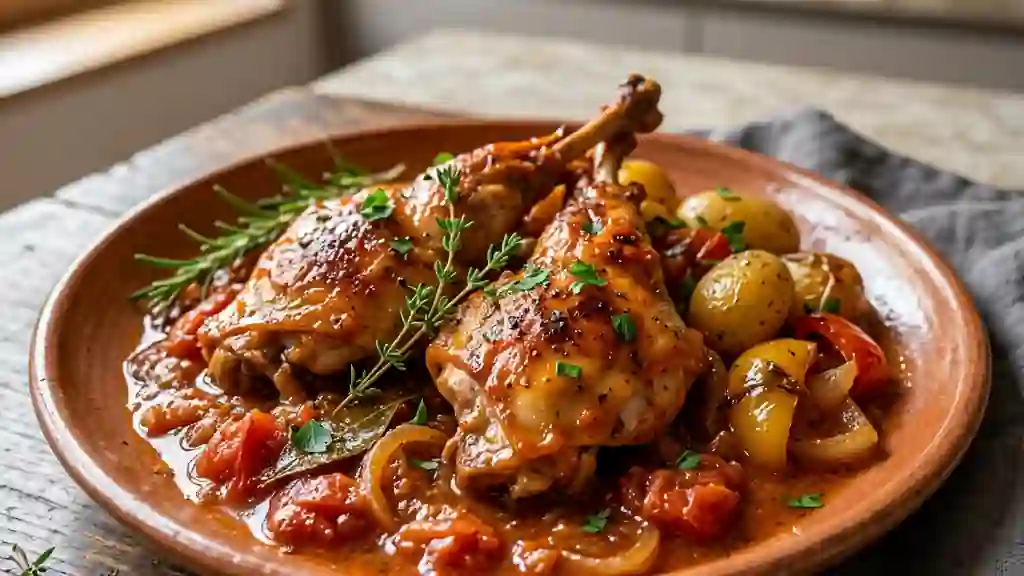 Cuisses de lapin fondantes à la provençale - Photo de présentation