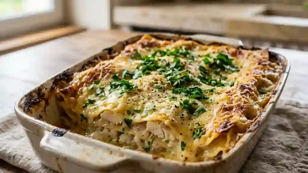 Lasagnes de sole à la béchamel onctueuse - Photo de présentation