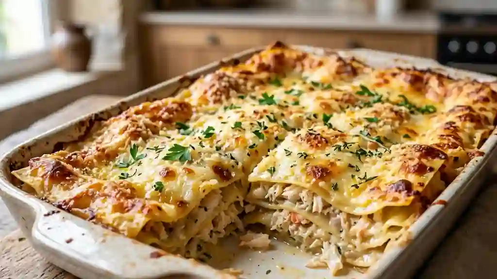 Lasagnes Crémeuses au Crabe et à la Muscade - Photo de présentation