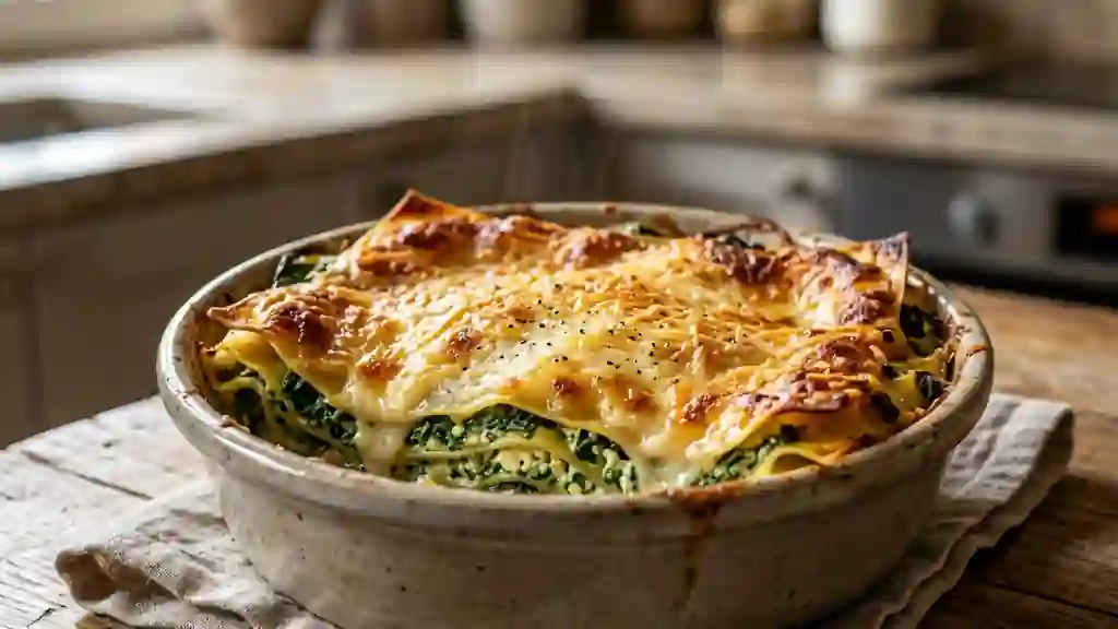 Lasagnes Crémeuses Épinards & Ricotta - Photo de présentation