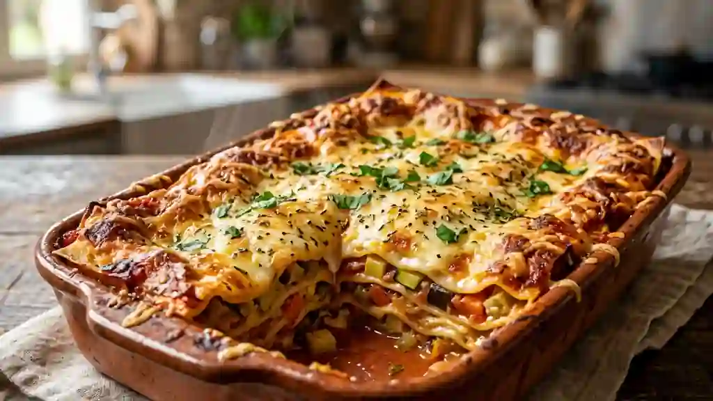 Lasagnes Fondantes aux Légumes du Soleil - Photo de présentation