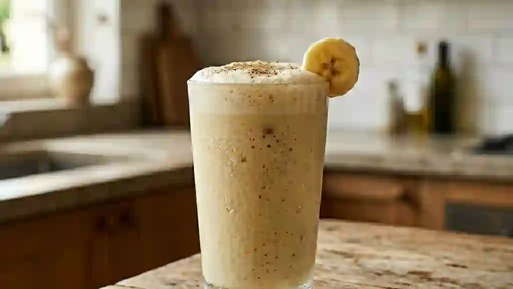 Lassi Banane Crémeux à la Cardamome - Photo de présentation