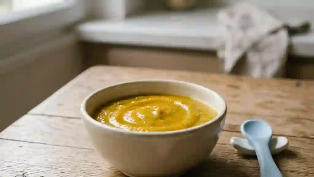 Mousseline fondante carotte-courgette - Photo de présentation