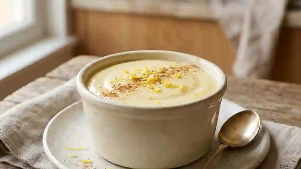 Leite Creme soyeux au zeste de citron - Photo de présentation