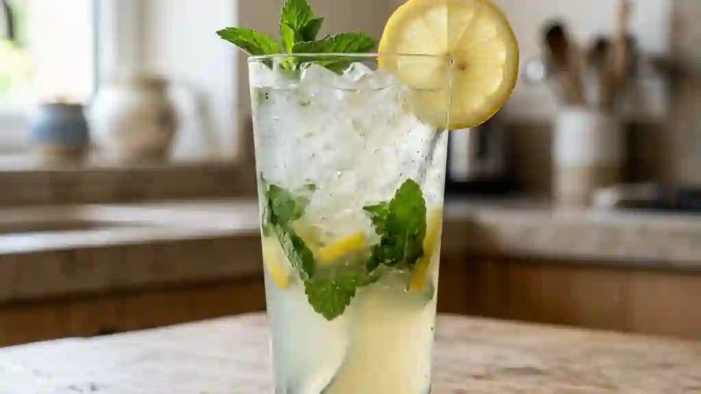 Lemonato Givré au Citron et Menthe Fraîche - Photo de présentation