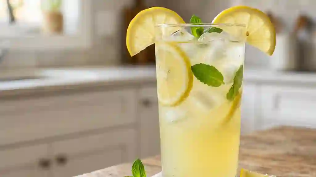 Limonade Givrée au Citron Jaune - Photo de présentation