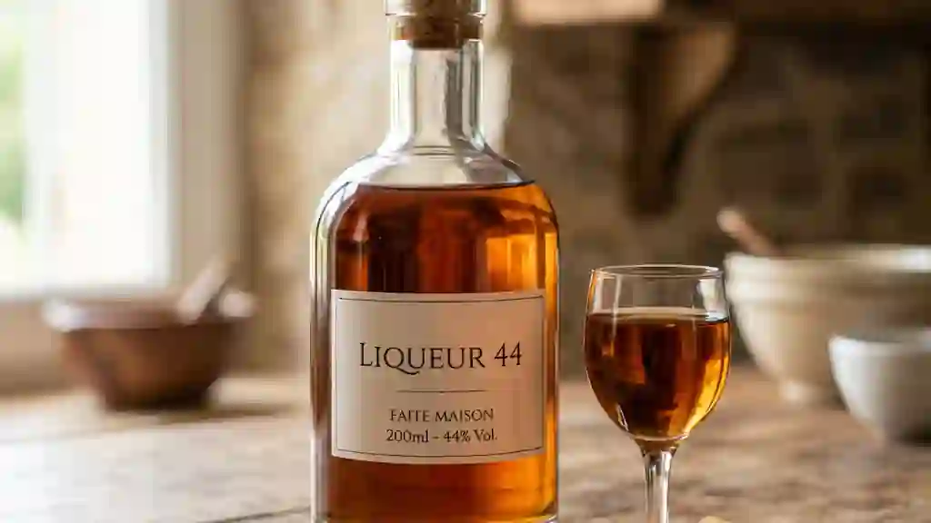 Liqueur 44 : Orange intense et épices douces - Photo de présentation