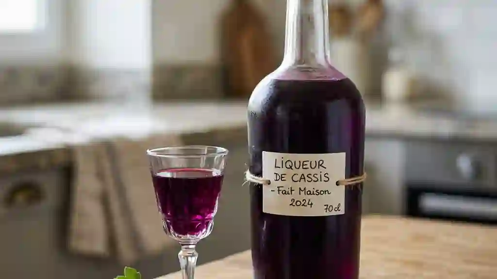 Élixir de Cassis Velouté et Fruité - Photo de présentation