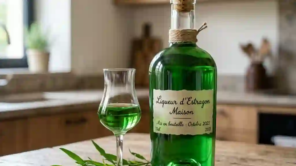 Élixir intense à l'estragon frais - Photo de présentation