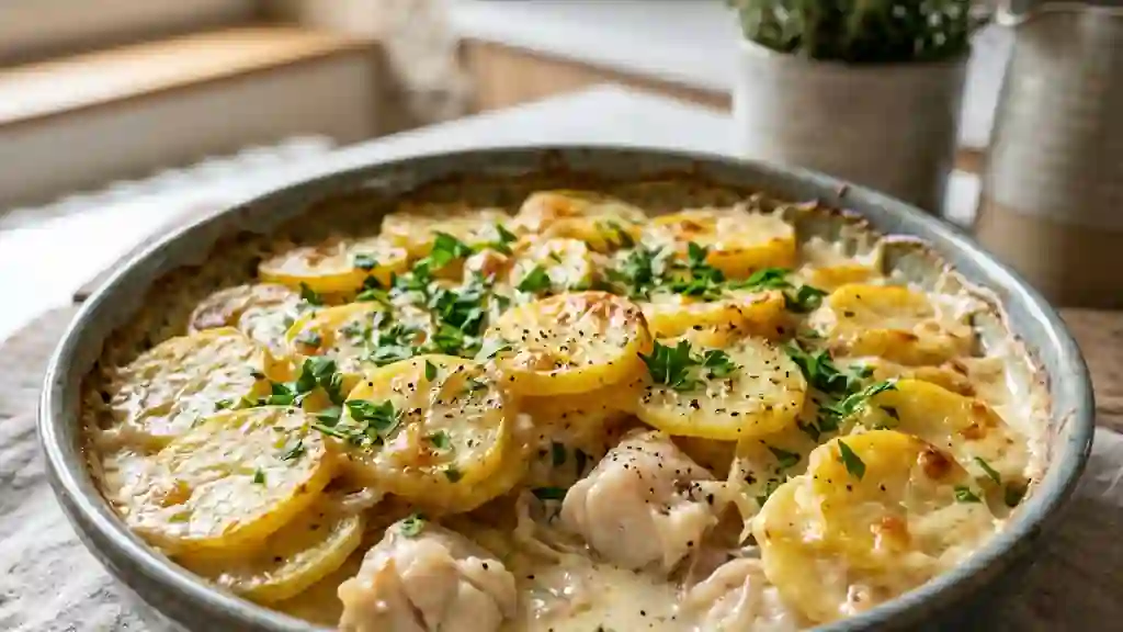 Gratin de Lotte à la Calaisienne - Photo de présentation