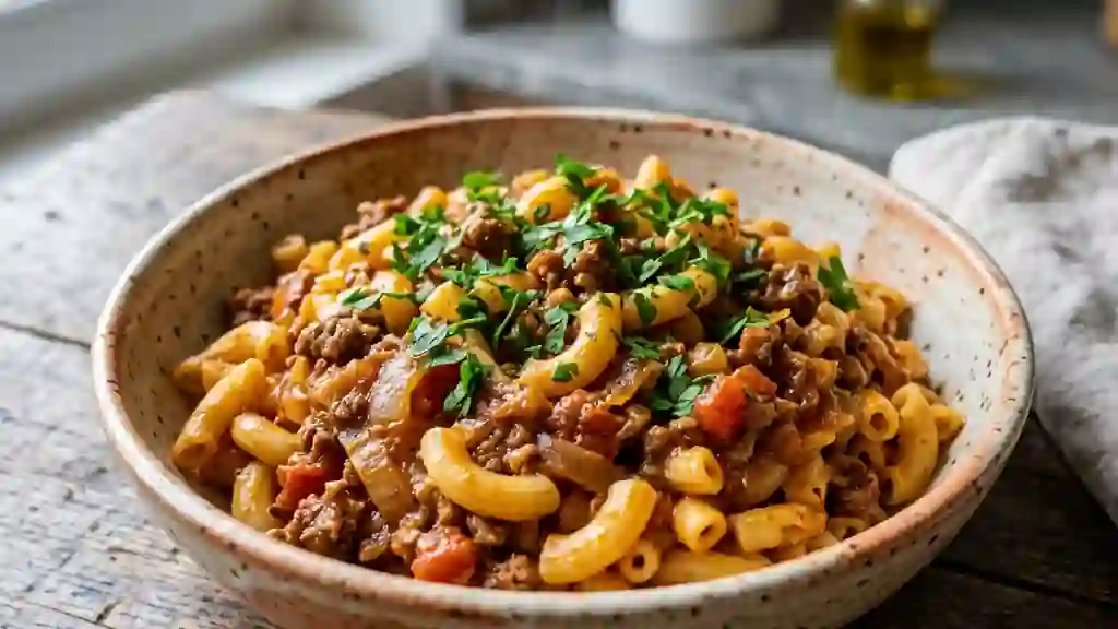 Macaronis épicés à la tunisienne - Photo de présentation