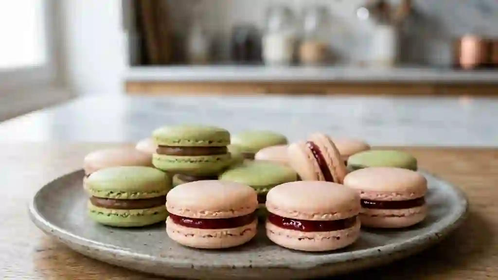 Macarons Craquants aux Amandes - Photo de présentation