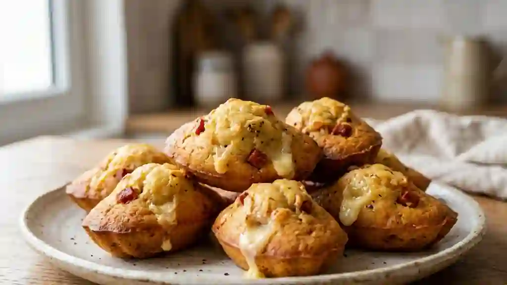 Madeleines Fondantes Camembert et Chorizo - Photo de présentation