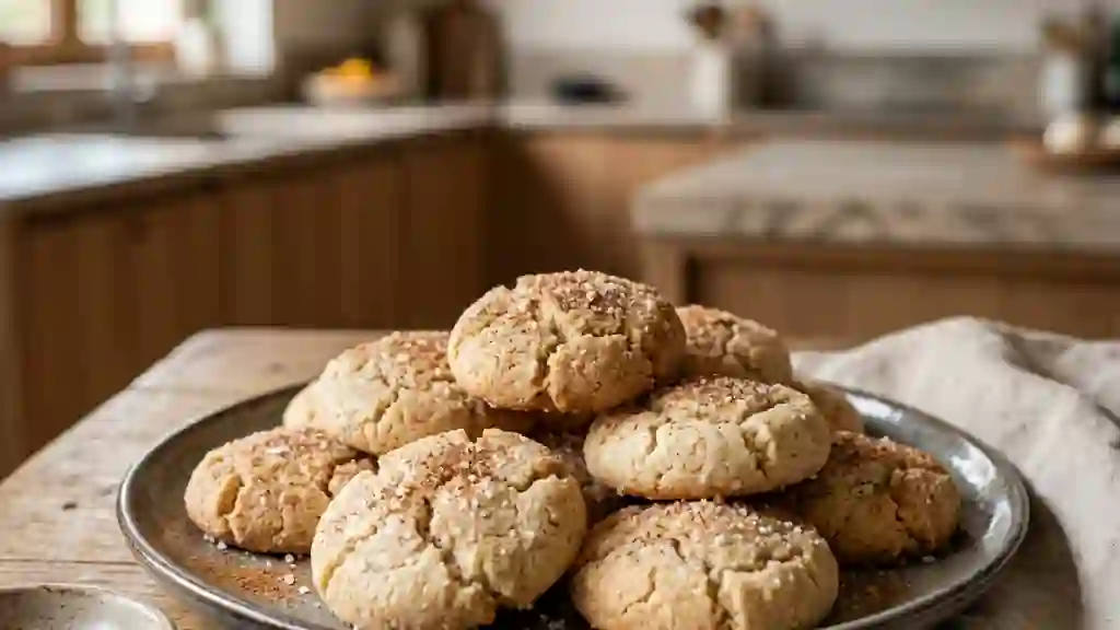Mantecaos fondants à la cannelle - Photo de présentation