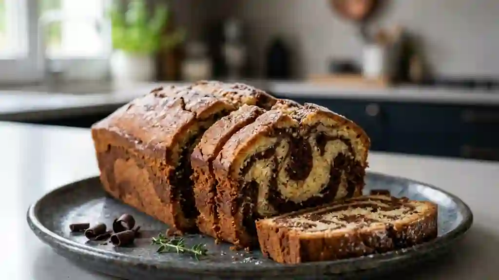 Marbré ultra-moelleux vanille et cacao - Photo de présentation