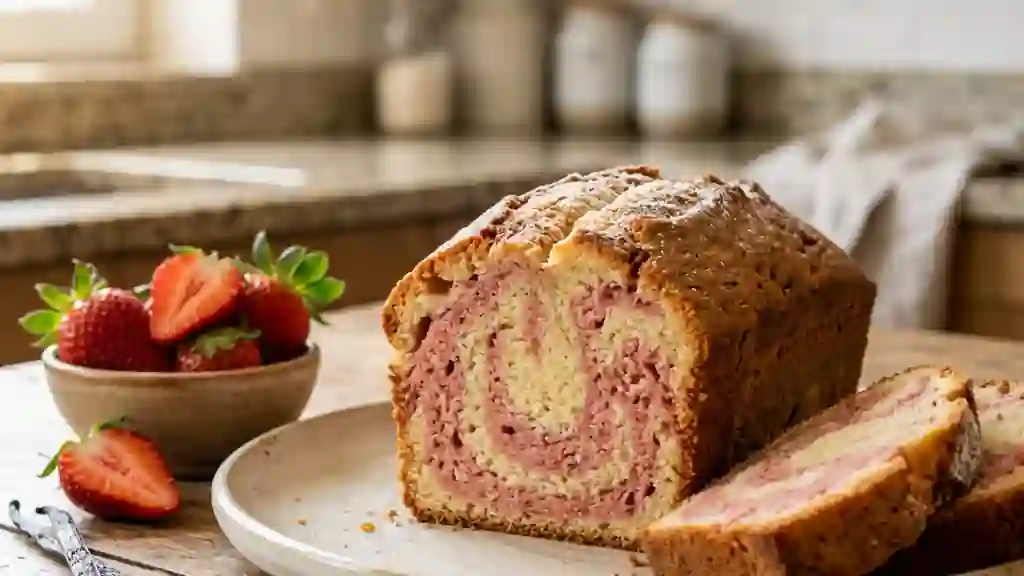 Marbré Vanille et Fraise Fondant - Photo de présentation
