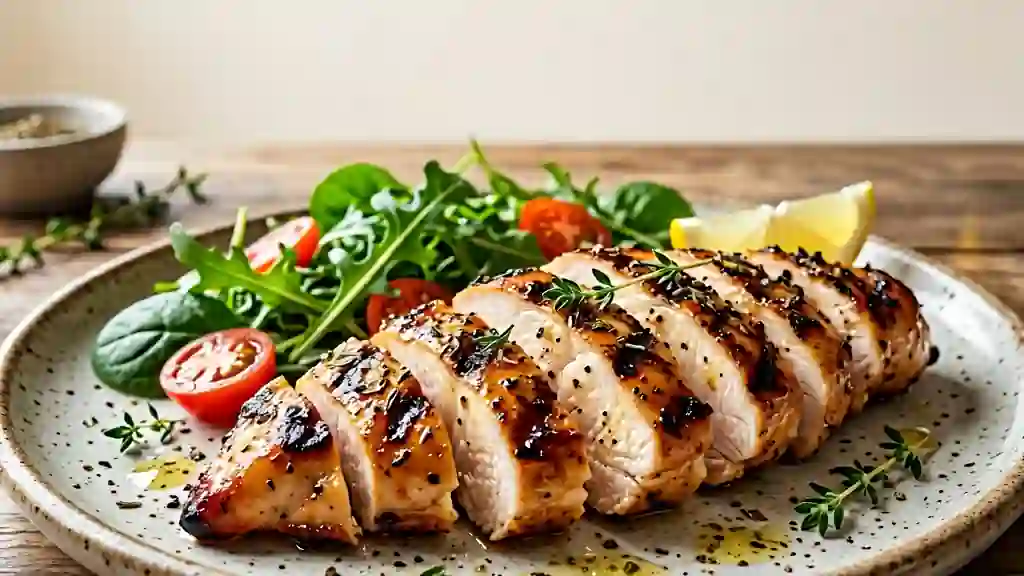 Poulet Grillé Citron et Miel Fondant - Photo de présentation