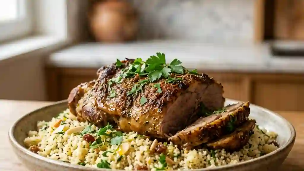 Agneau Mariné au Cumin et Citron - Photo de présentation