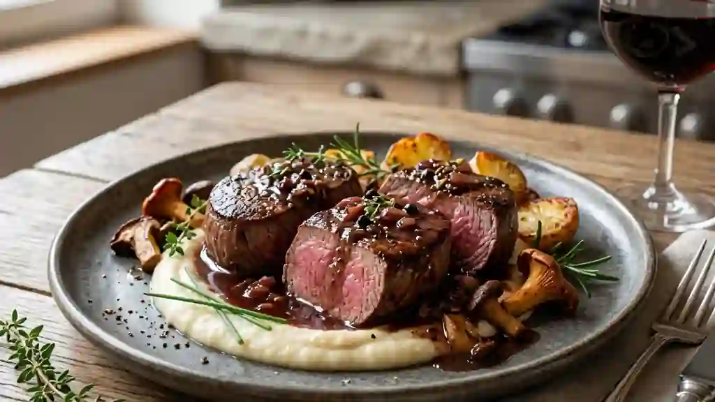 Marinade intense au vin rouge et genièvre - Photo de présentation