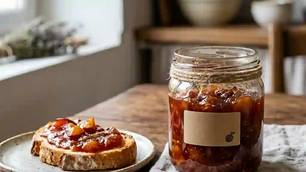 Marmelade de prunes fondante et acidulée - Photo de présentation