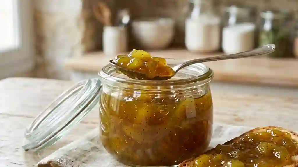 Marmelade de Tomates Vertes Vanillée - Photo de présentation