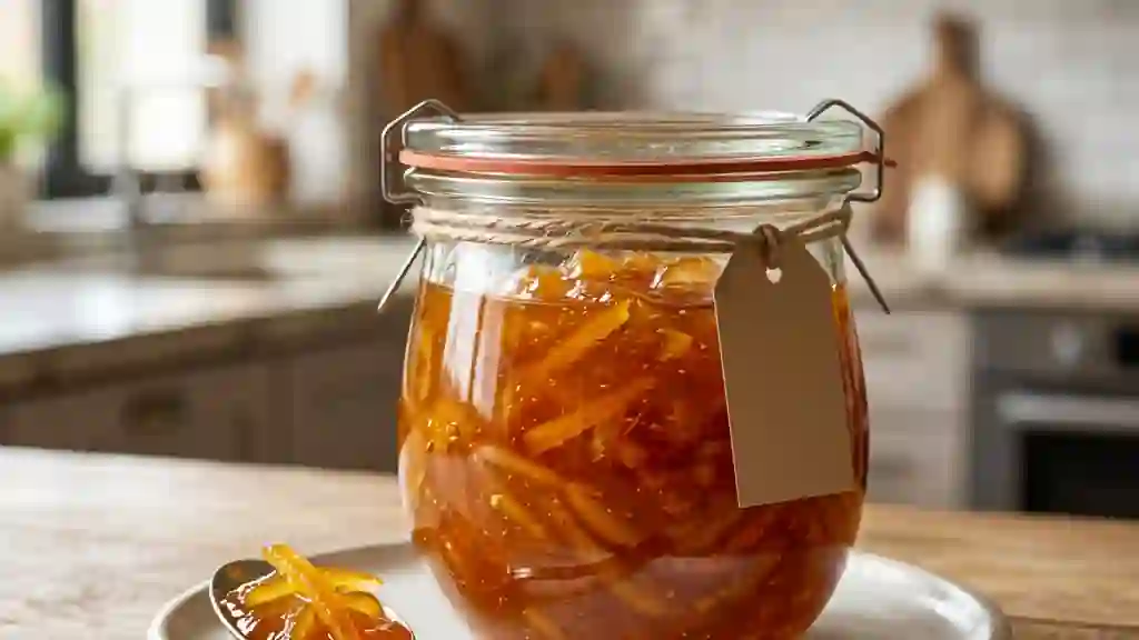 Marmelade d'oranges amères fondante et acidulée - Photo de présentation