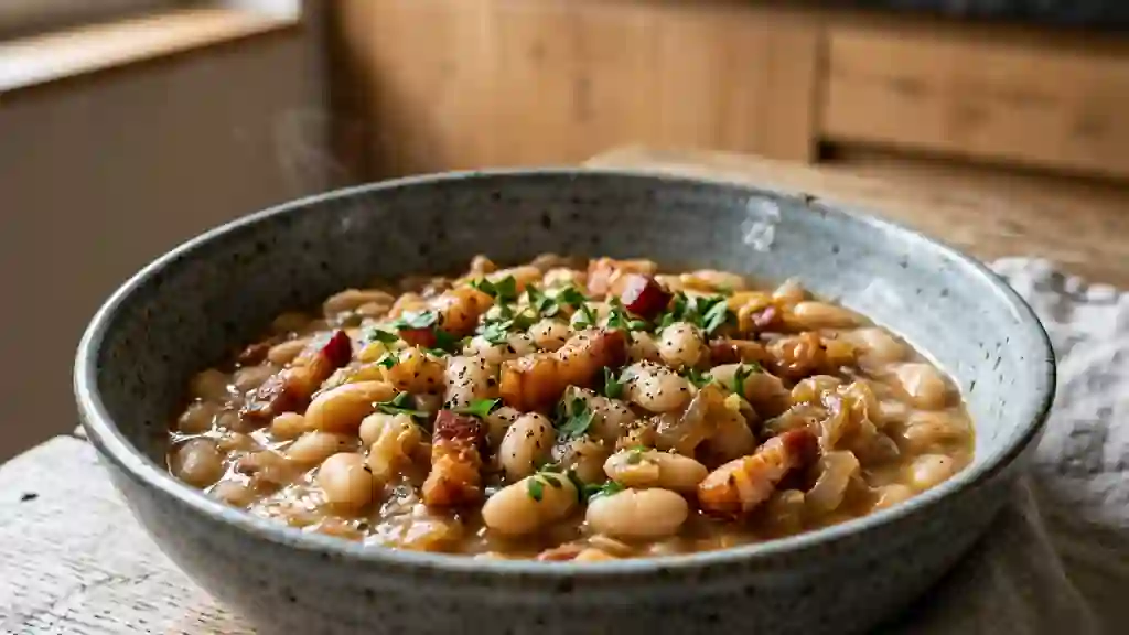 Matoufé crémeux au lard fumé - Photo de présentation