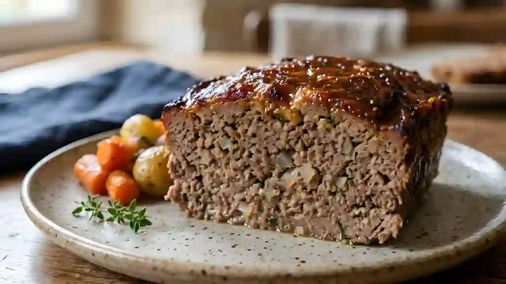 Meat Loaf et sa croûte laquée - Photo de présentation
