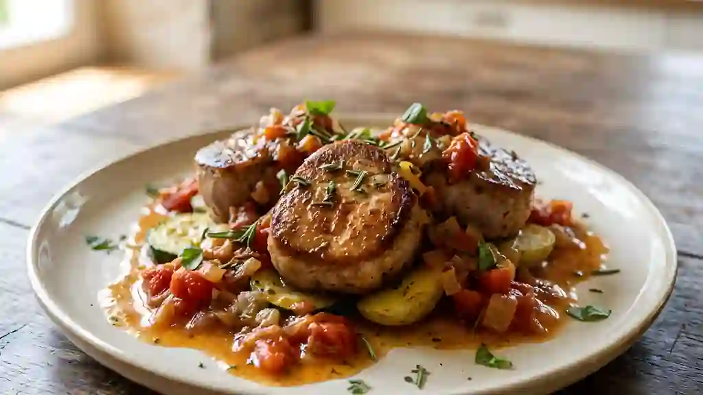 Médaillons de porc à la provençale - Photo de présentation