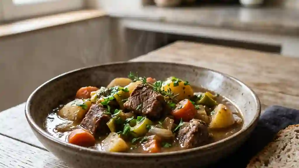 Cocotte de bœuf campagnarde ultra-fondante - Photo de présentation