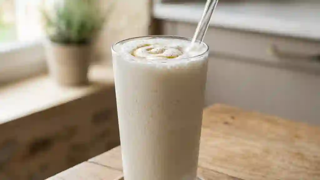 Milk-shake onctueux au Carré Frais et vanille - Photo de présentation